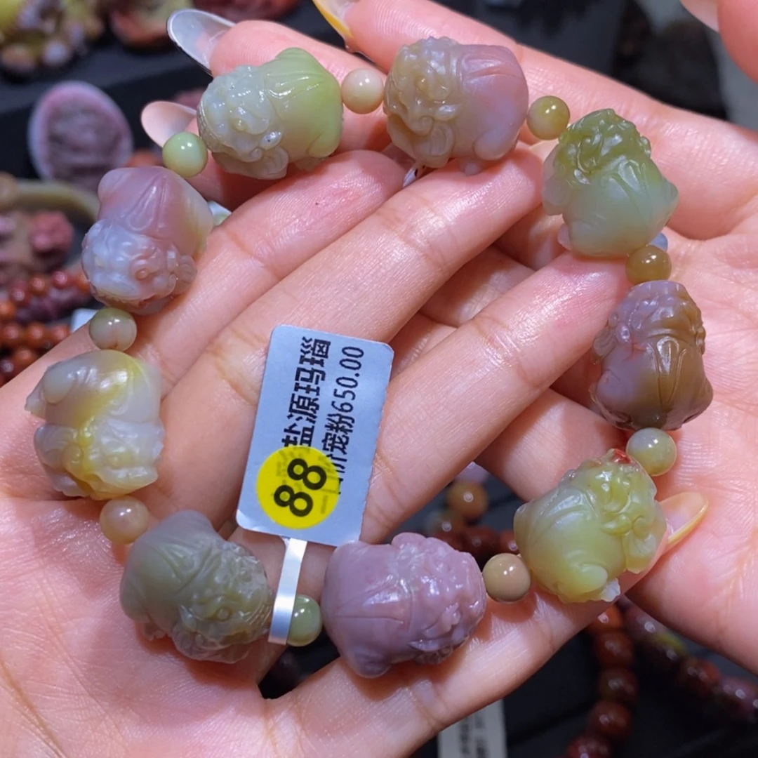 【闪购商品】玛瑙/玉髓手串未镶嵌盐源玛瑙