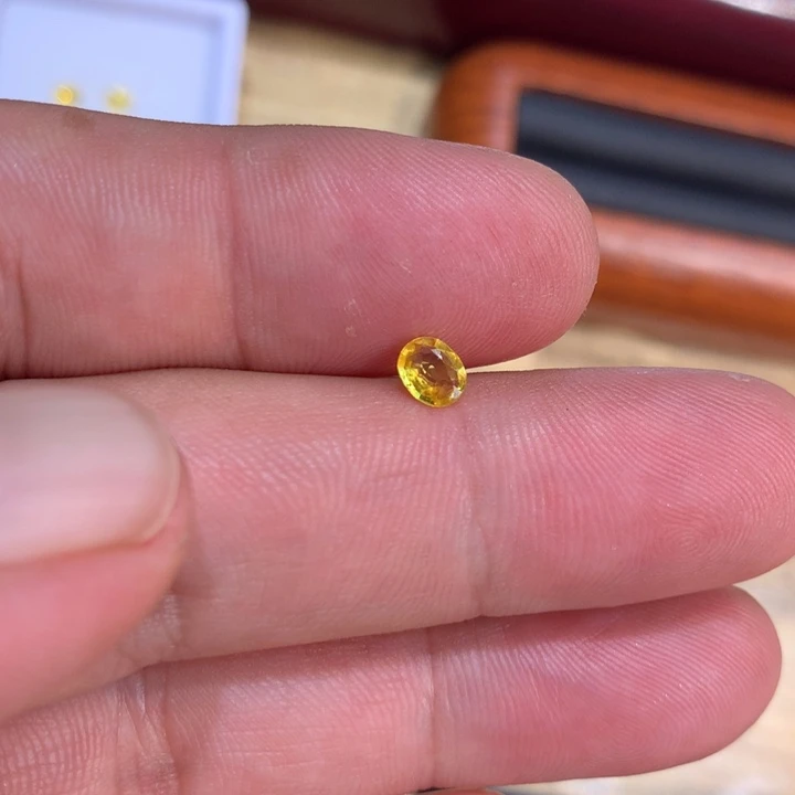 裸石彩色蓝宝石裸石41.5分