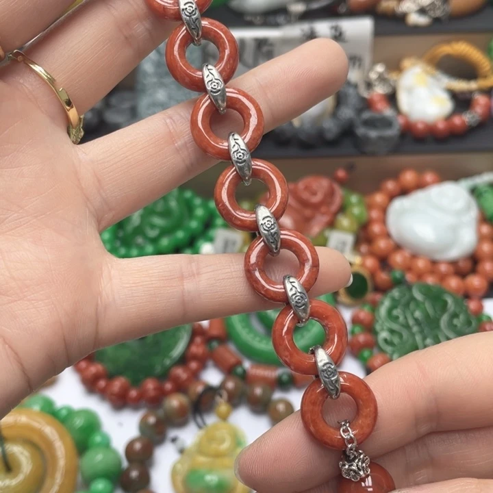 石英质玉合金手链手链29