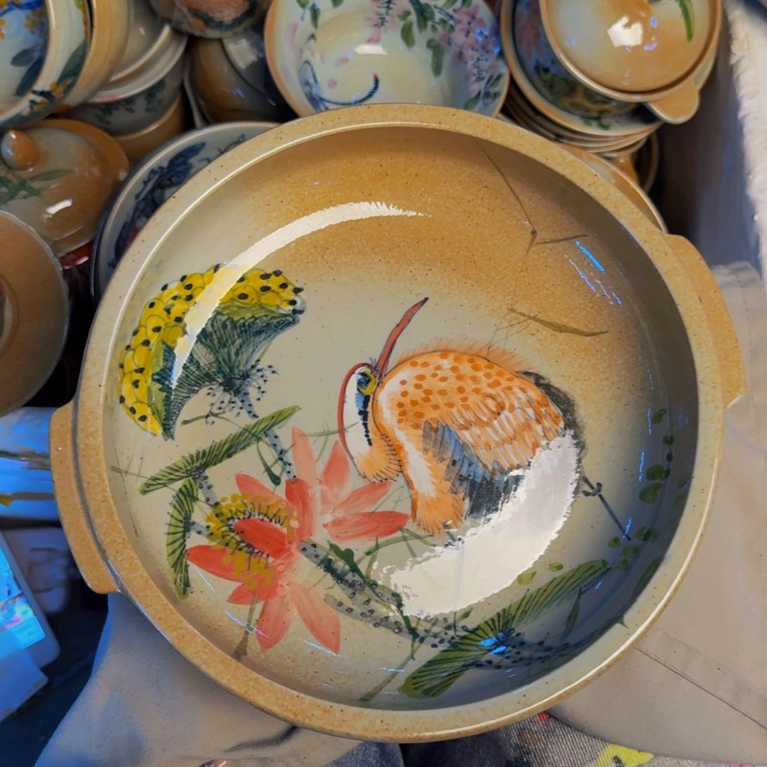 瓷片景德镇陶瓷手工手绘