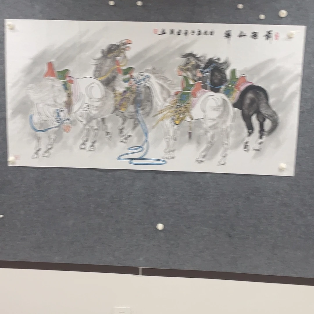 国画八骏图566777777777777