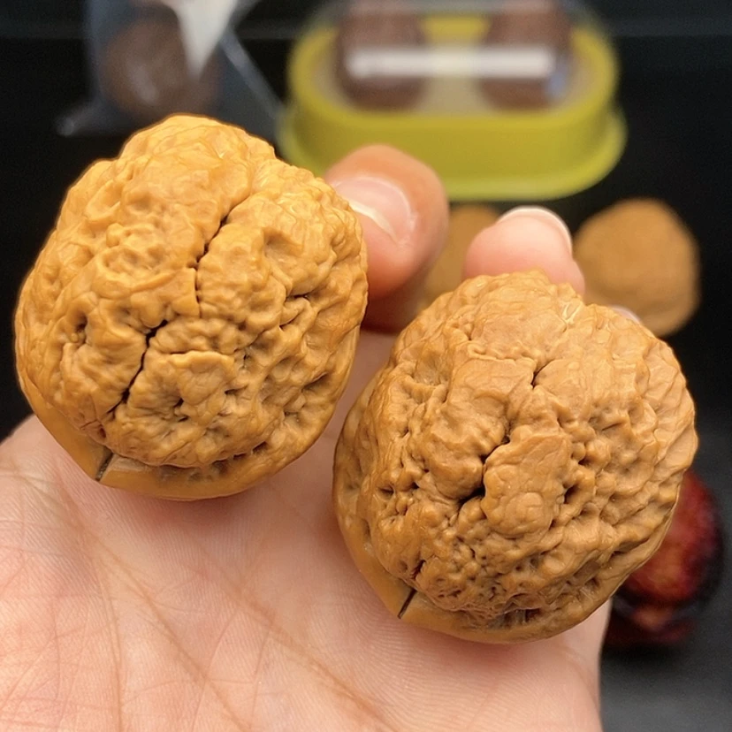 【闪购商品】把件文玩核桃39尺老蟾头