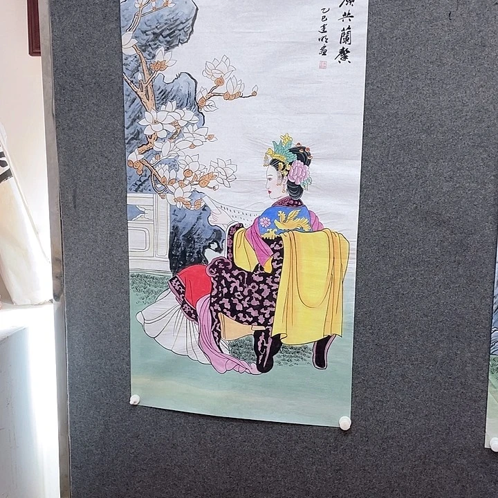 国画我们一起走吧……