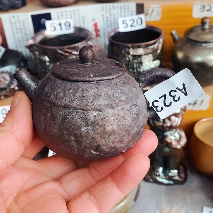 紫砂茶杯柴烧纯手工323