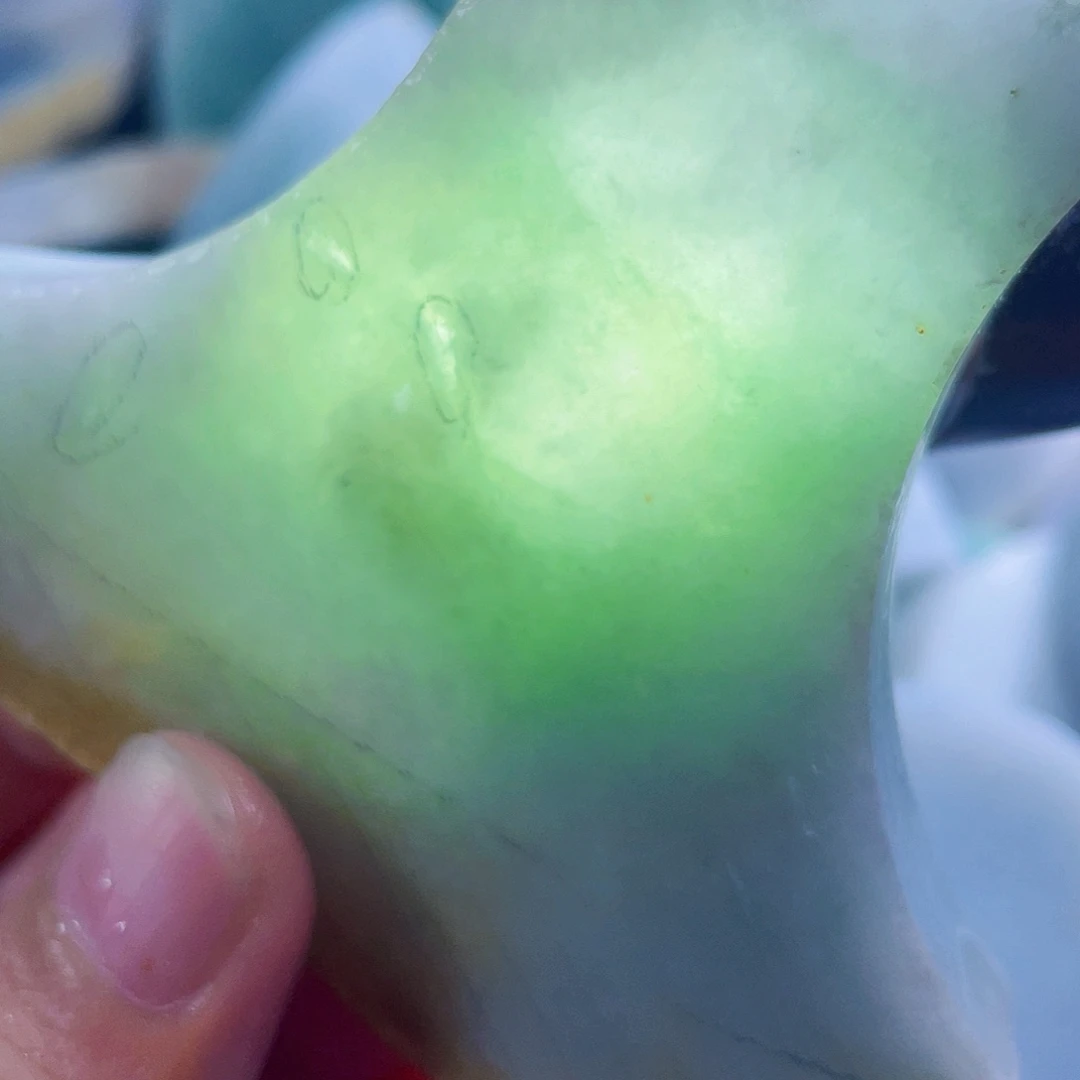翡翠散珠天然翡翠A货