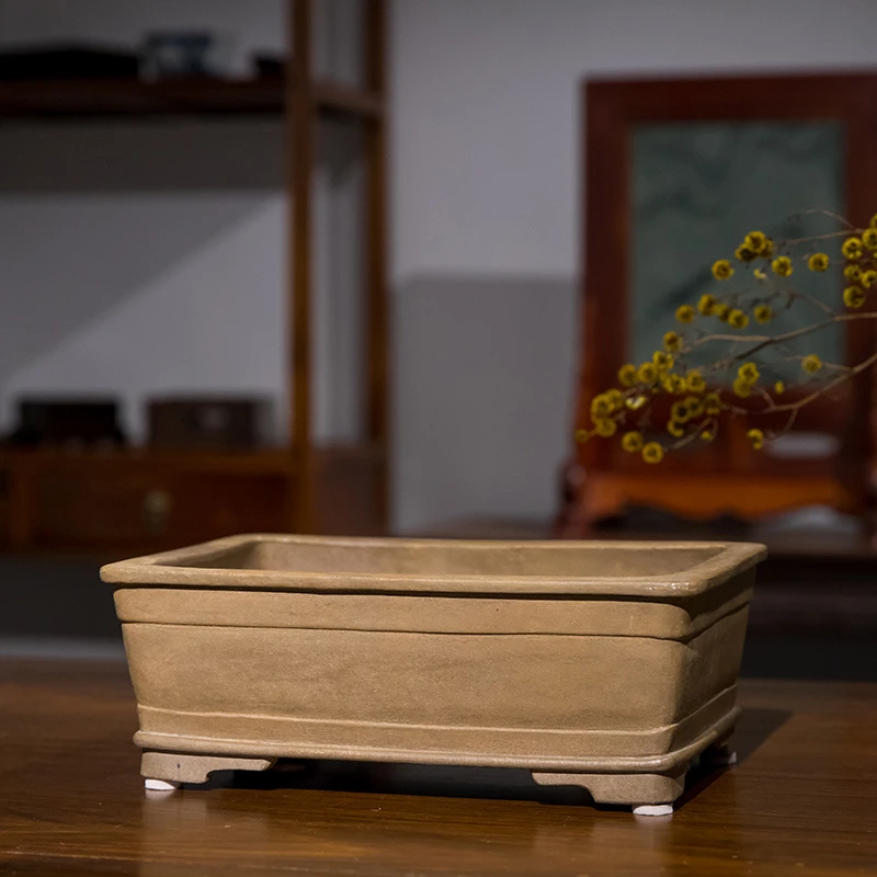 清 紫砂盆景盆古董收藏