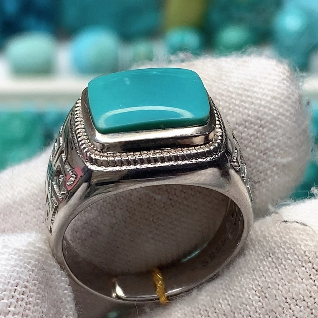 绿松石未镶嵌天然原矿 地大质检