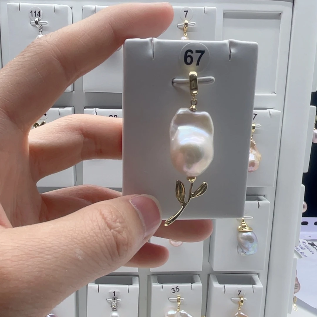 颈饰淡水珍珠合金