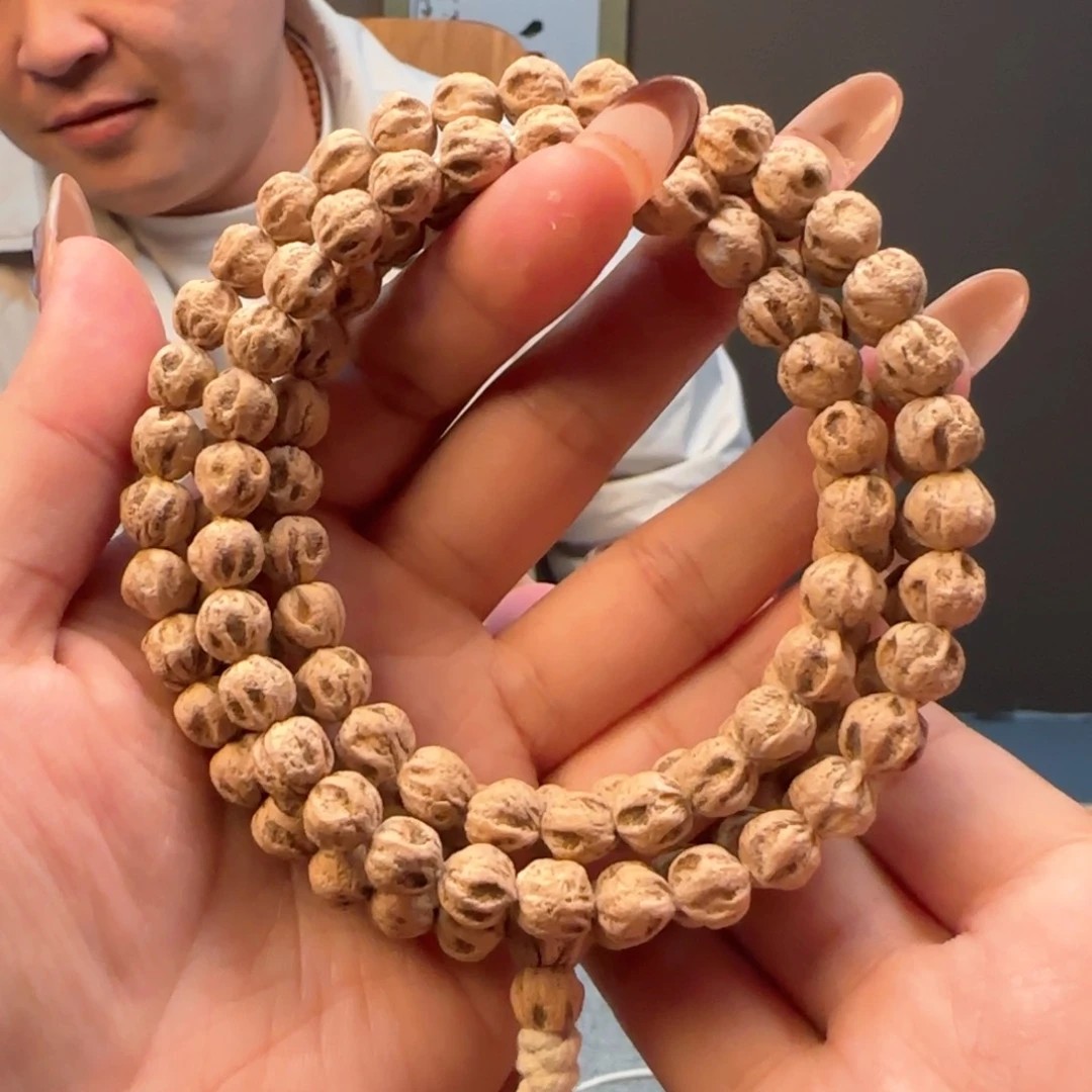 柏香籽/百香籽手串原桩深坑8