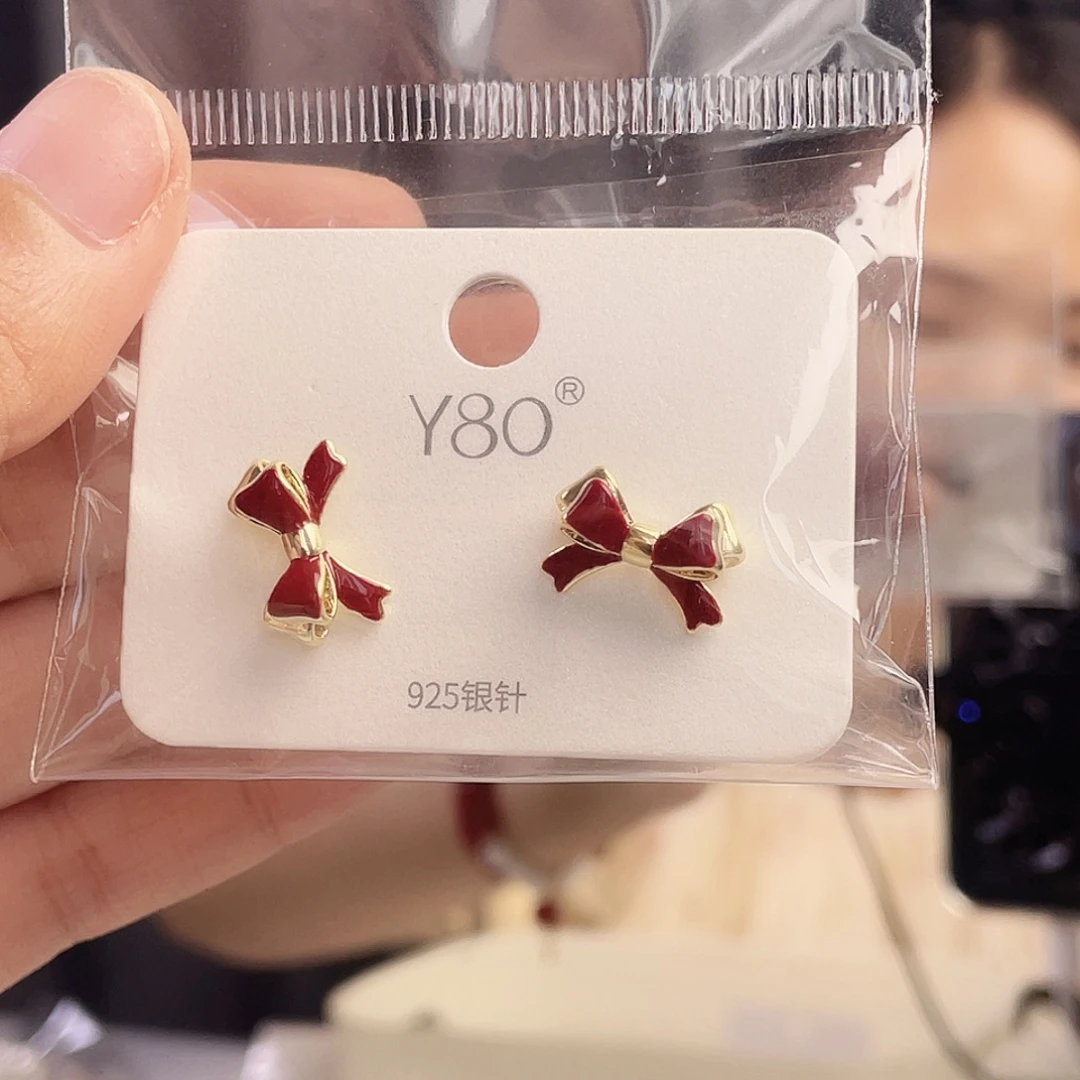 琉璃纯铜合金蝴蝶结