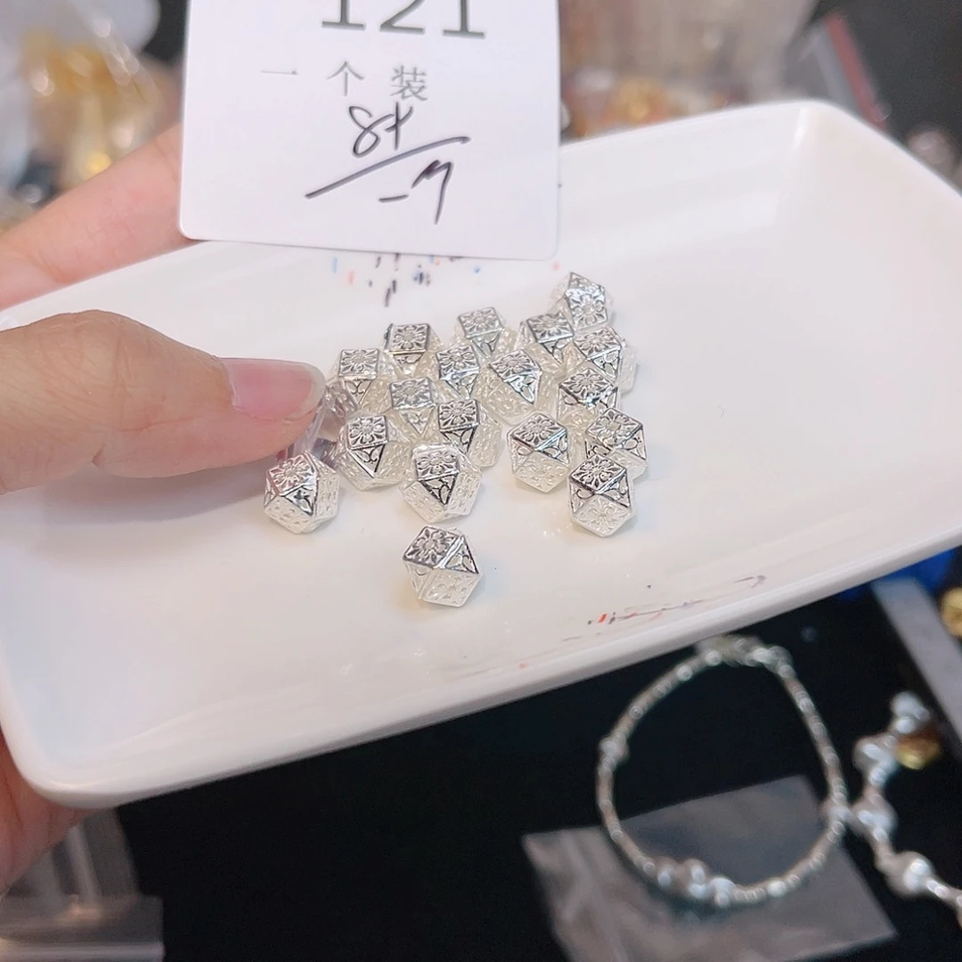 紫晶珠宝半成品银S925镶嵌121