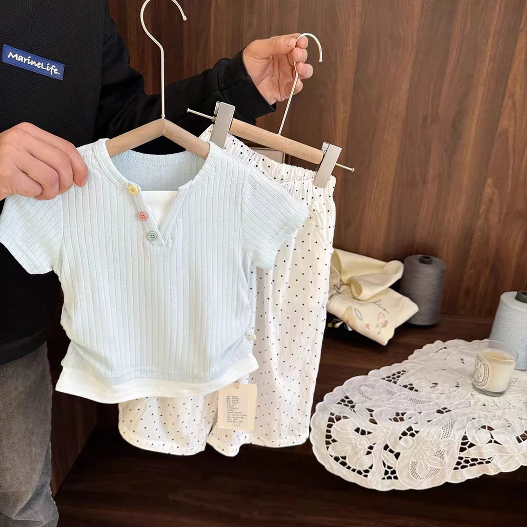 女童t恤2025夏季新款洋气儿童打底衫女宝宝2025年款衣服儿童