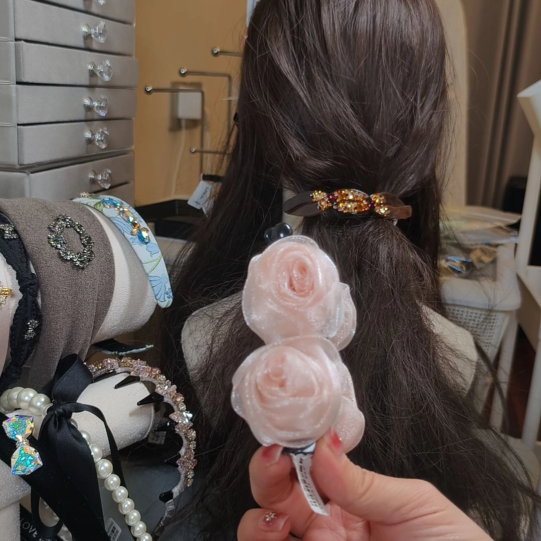 皮质铁合金扭扭夹