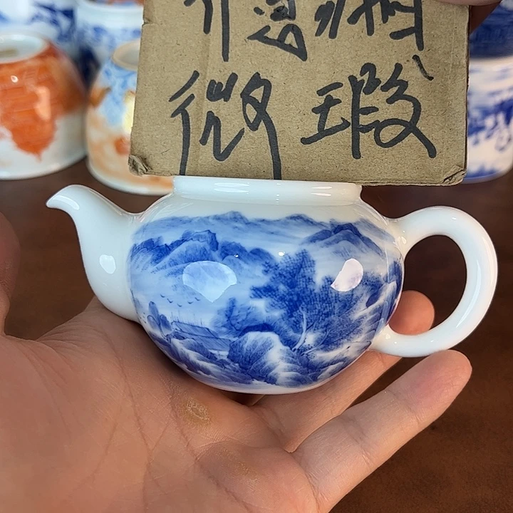 瓷片景德镇全手工手绘陶瓷