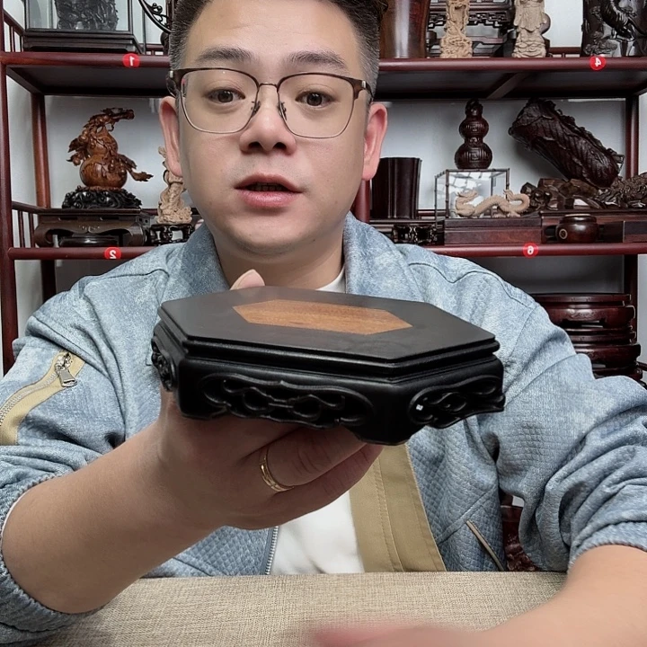 紫光檀工艺品底座