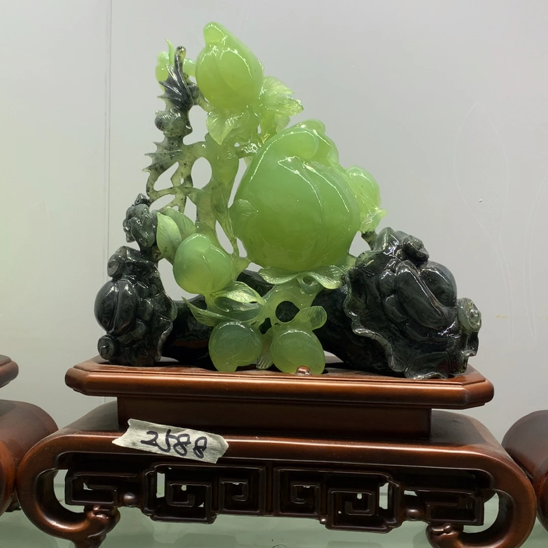 玉家居摆件手工雕刻