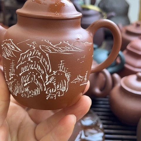 紫砂茶壶朋*.宜兴紫砂