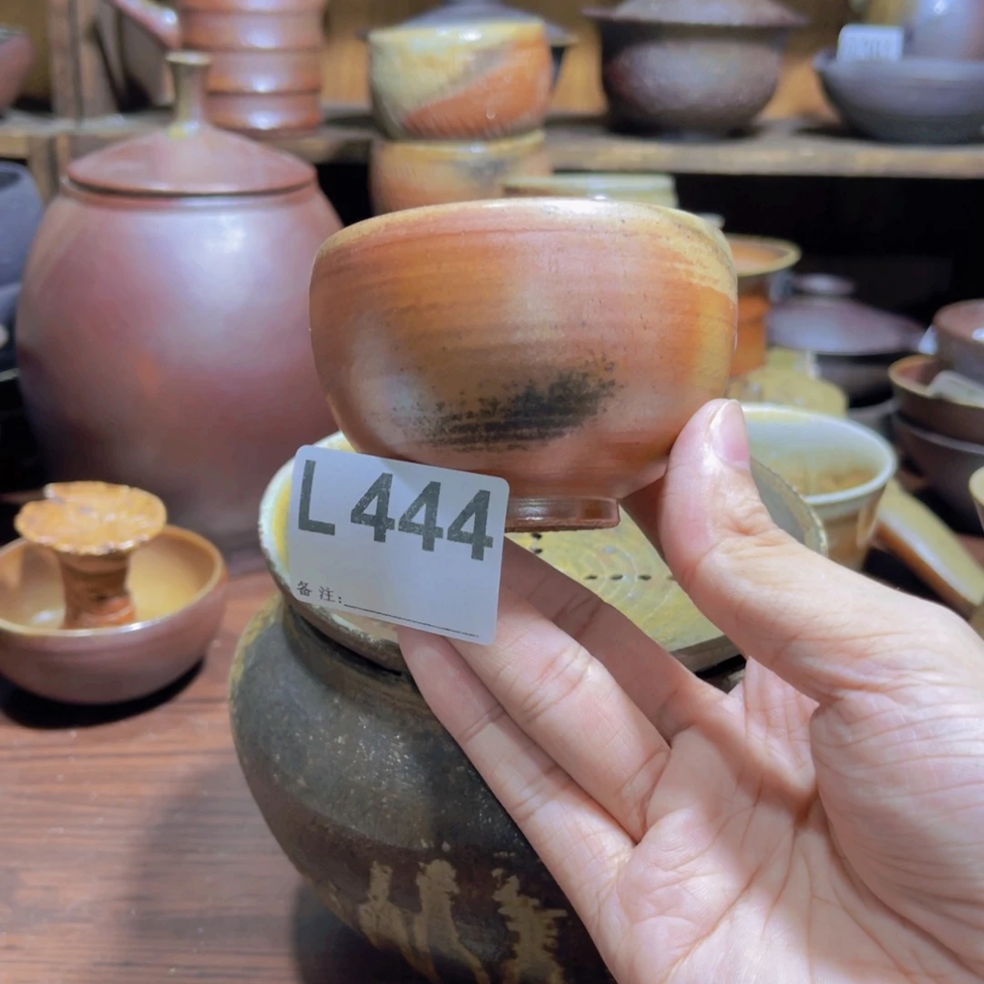 纯手工制作柴烧纯手工制作柴烧杯444