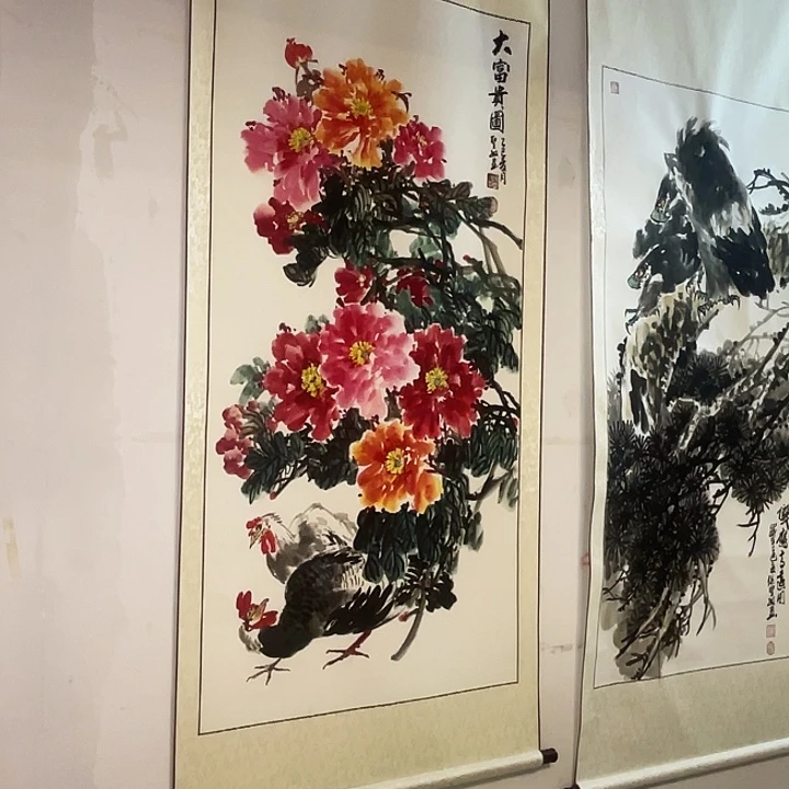 国画张圣敏先生纯手绘作品