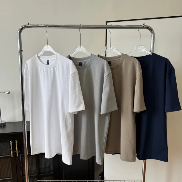 男士不凸点 纯棉T恤宽松简约