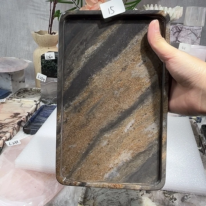 石材天然奢石蓝金沙15