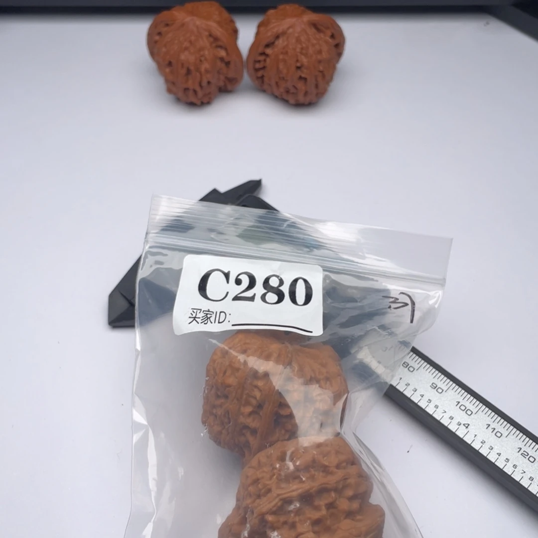 把件文玩核桃280野牛