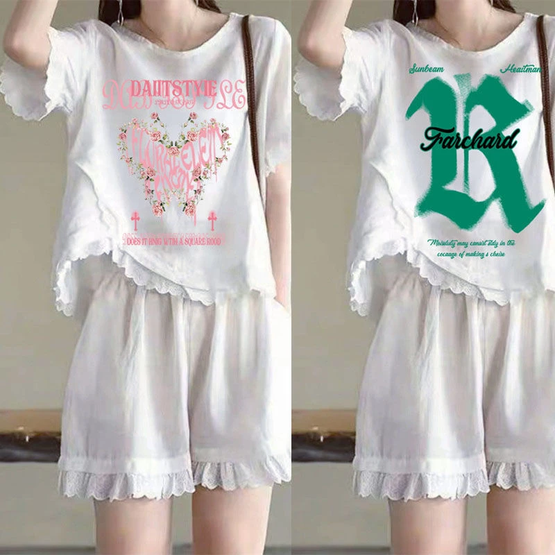 甜美套装女两件套ins小香风流休闲运动遮肉外穿