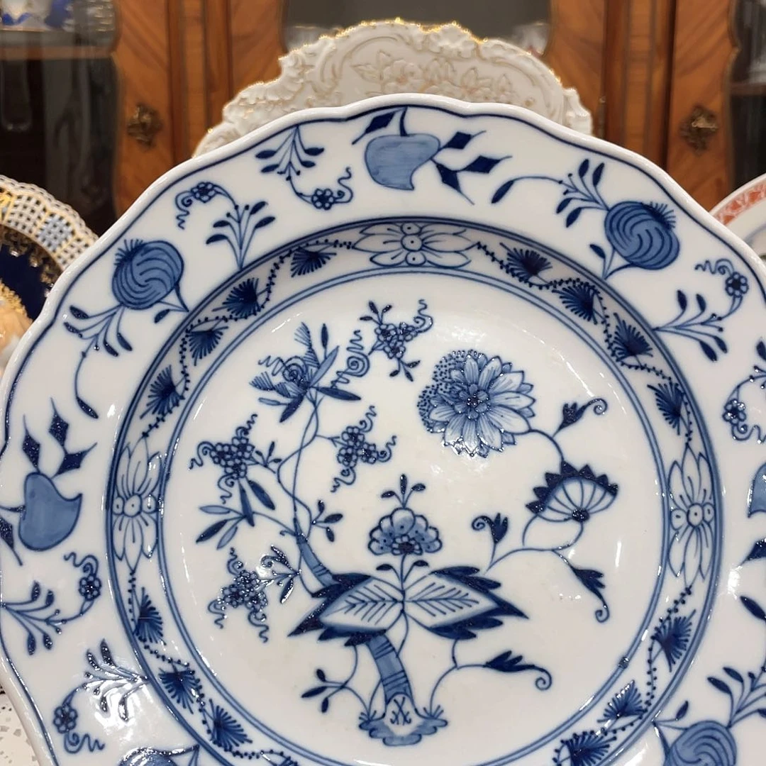 瓷片中古二等餐盘