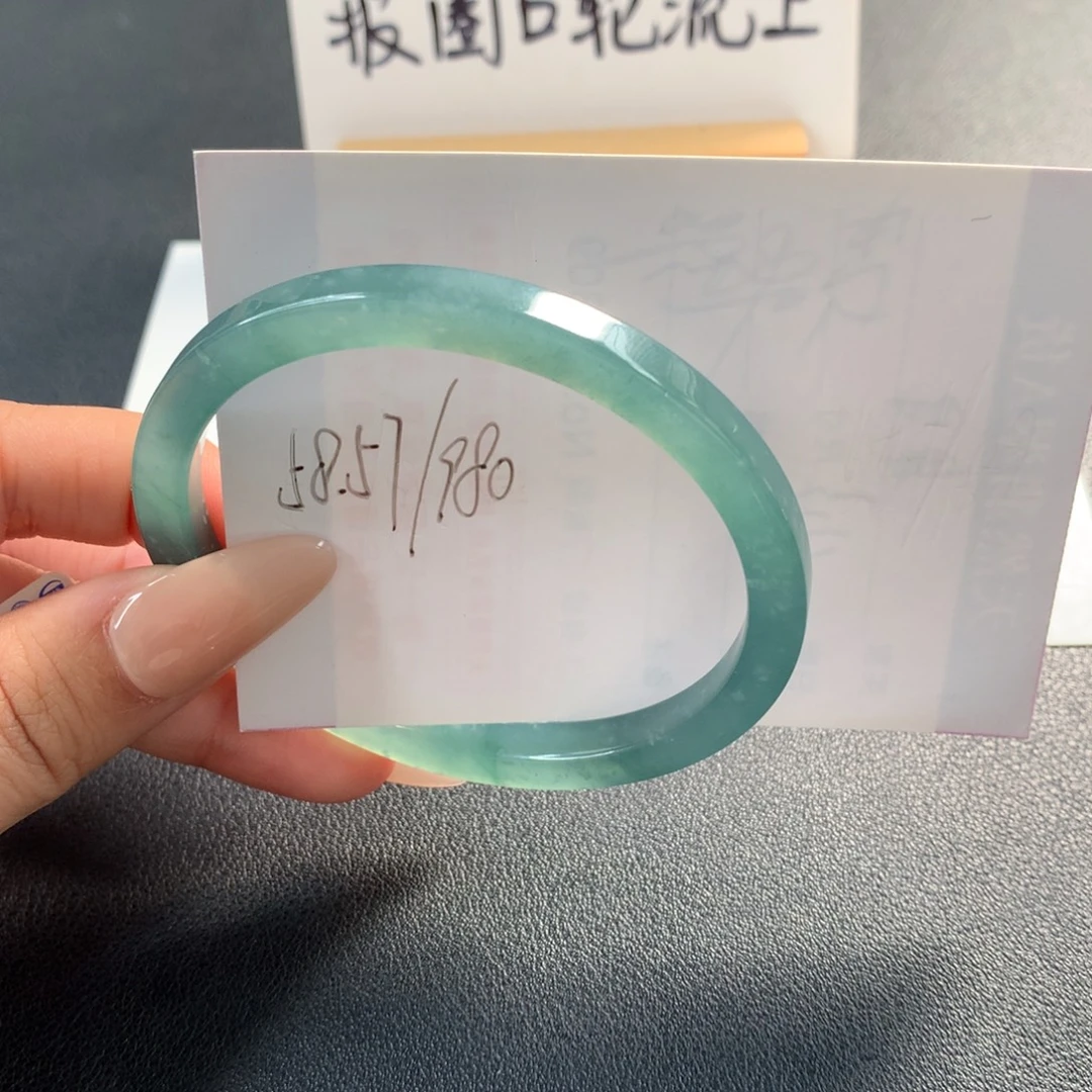 翡翠未镶嵌手镯天然翡翠