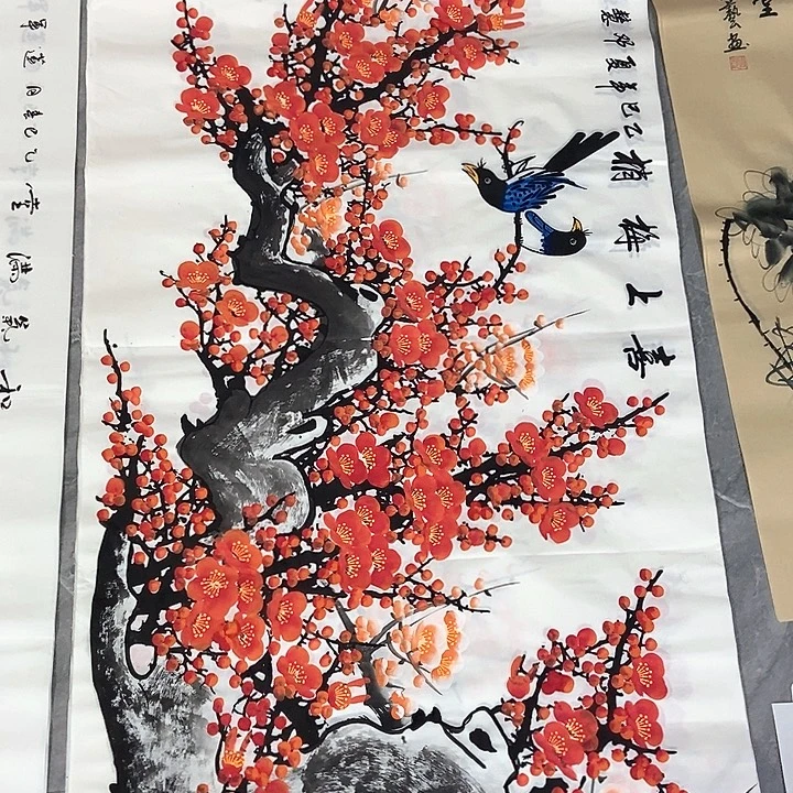 小周画廊的直播间