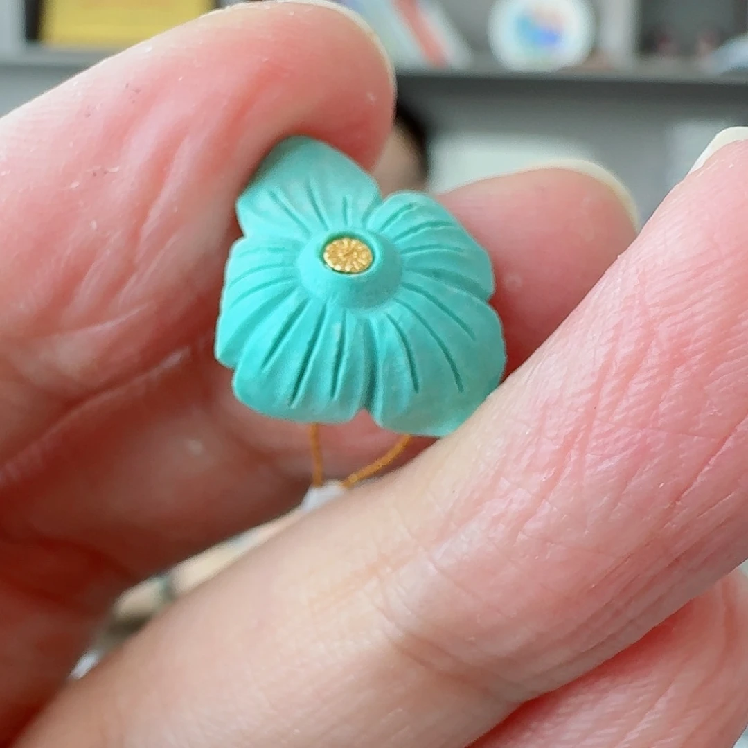 未镶嵌绿松石珠宝奇石