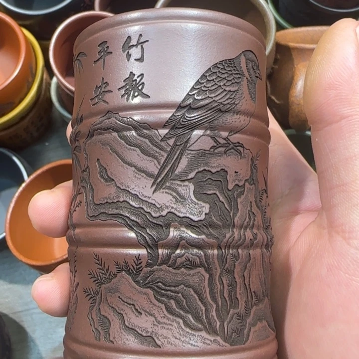 茶杯紫砂全手工制作工艺