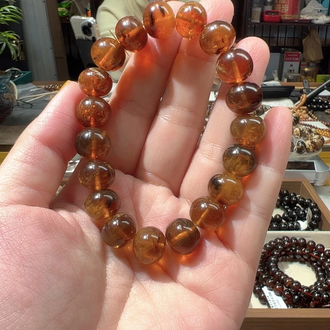璐****琥珀未镶嵌裸石抚顺琥珀12m蜜蜡