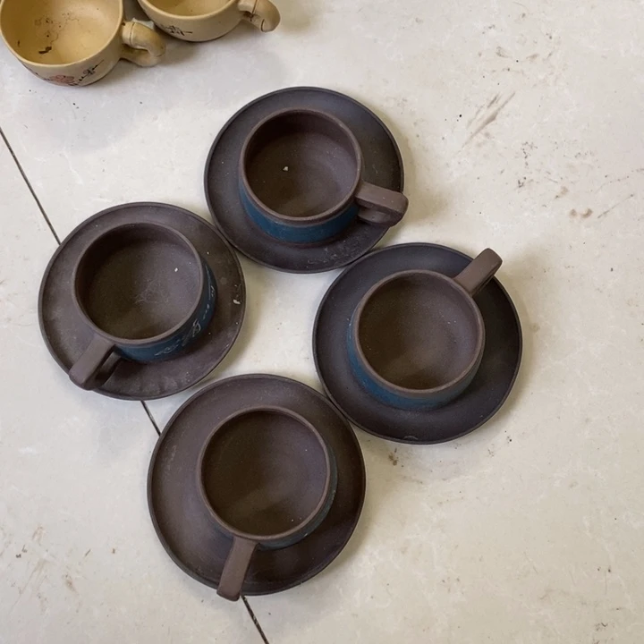 紫砂茶壶用****6紫砂家用陶瓷茶具套装