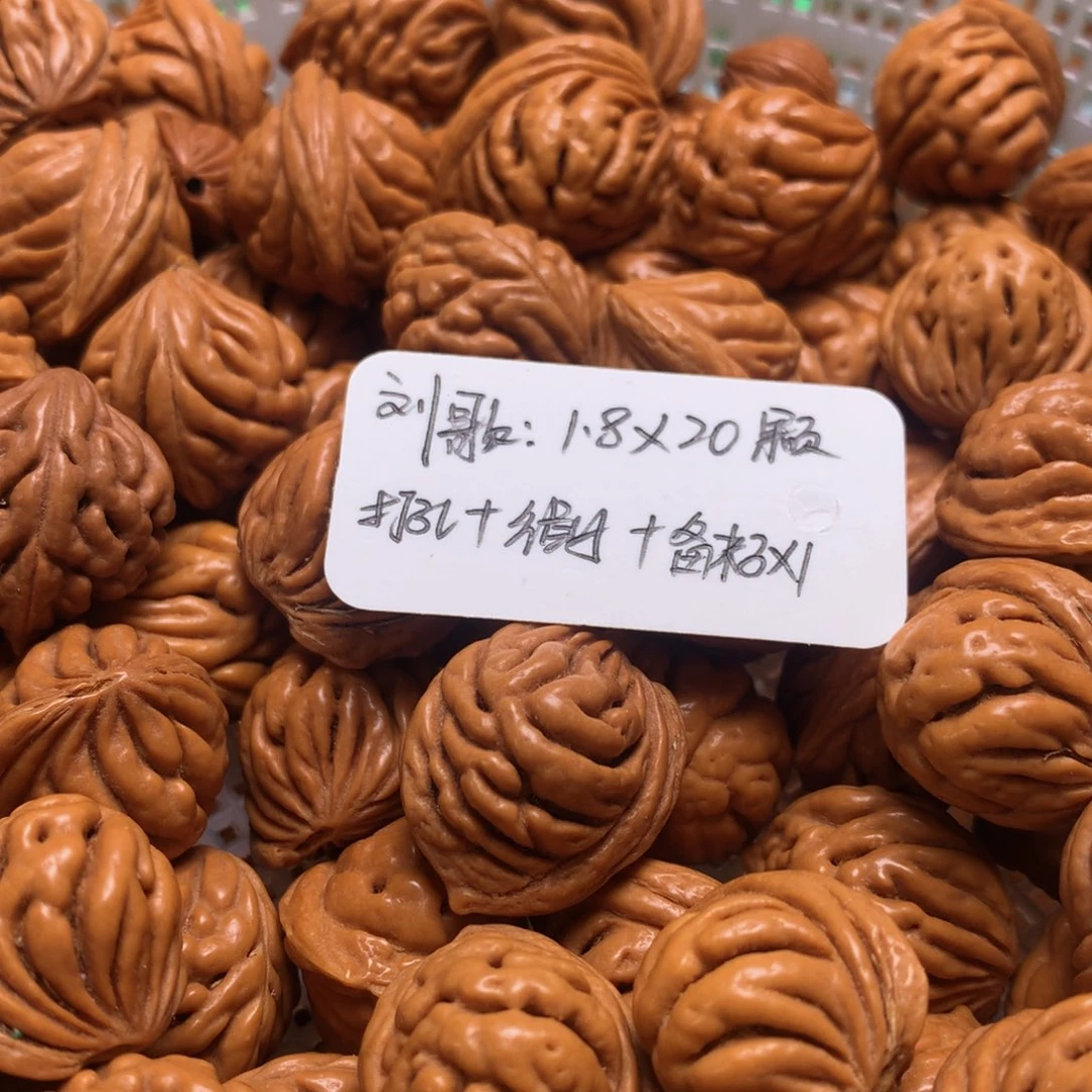龙纹桃核豹子头—