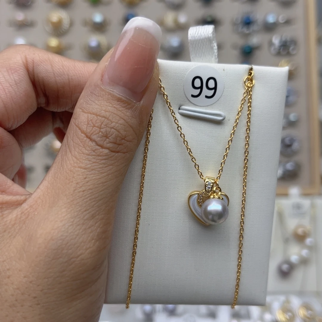 h***i合金戒指淡水珍珠