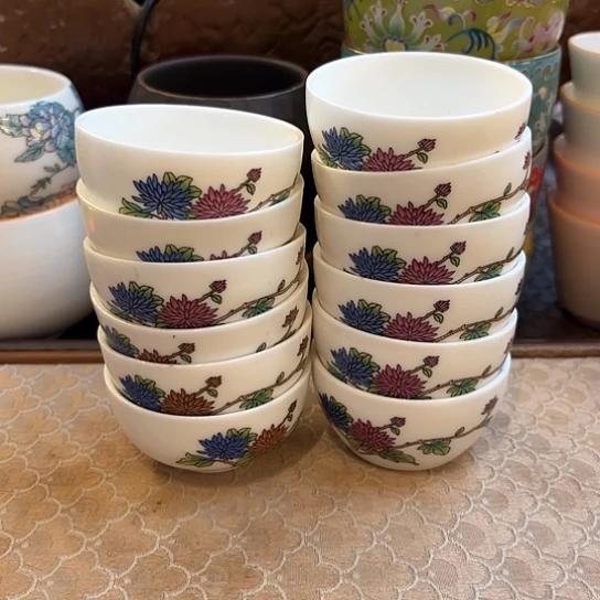 现代陶瓷单杯陶瓷杯子微瑕12个