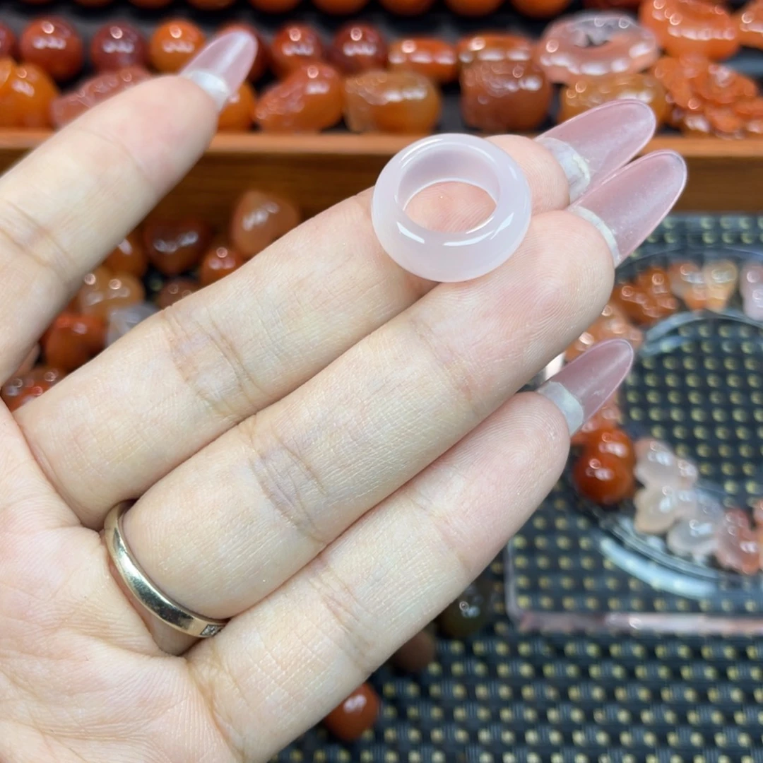 南红玛瑙未镶嵌颈饰跑环