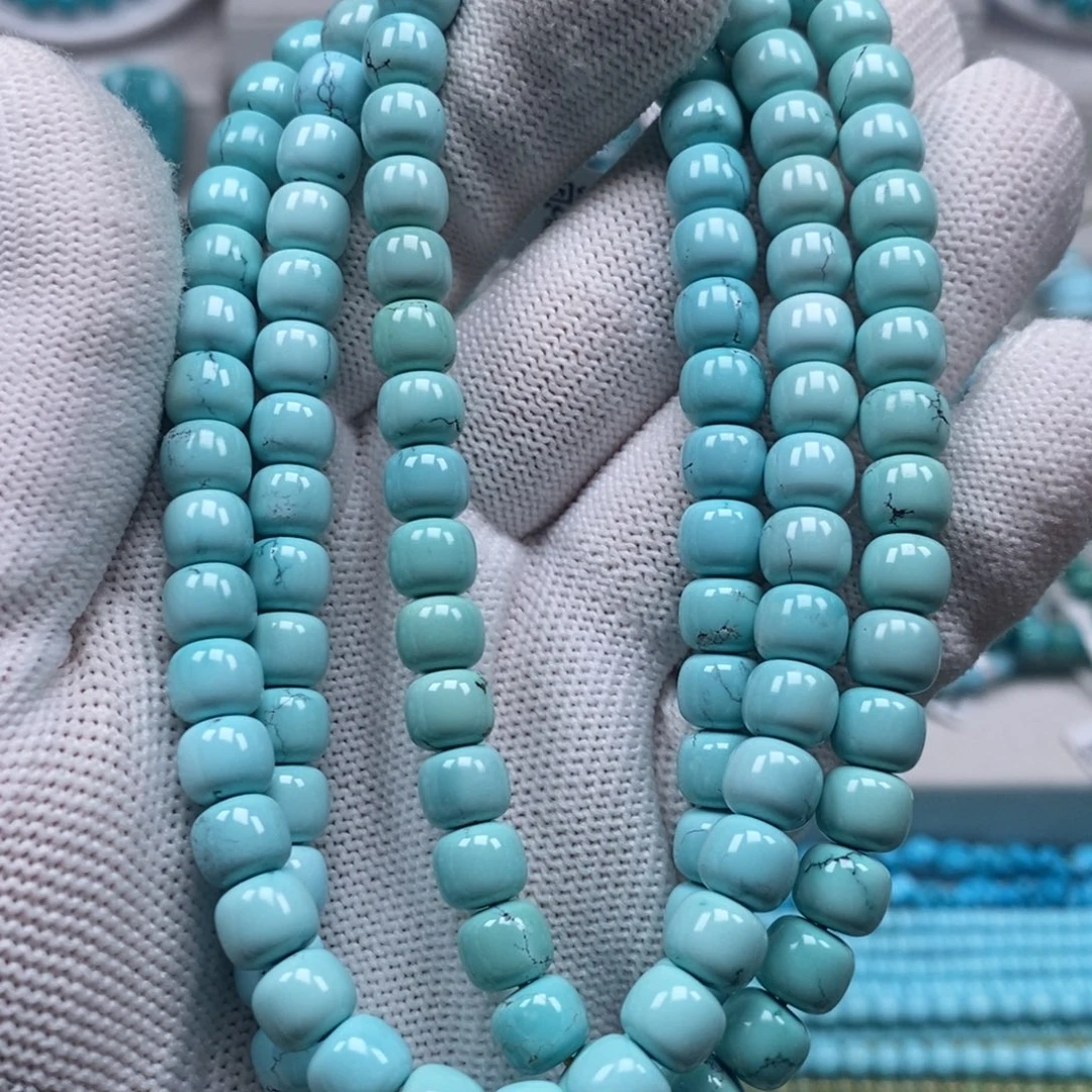 绿松石未镶嵌原矿纯干料绿松石