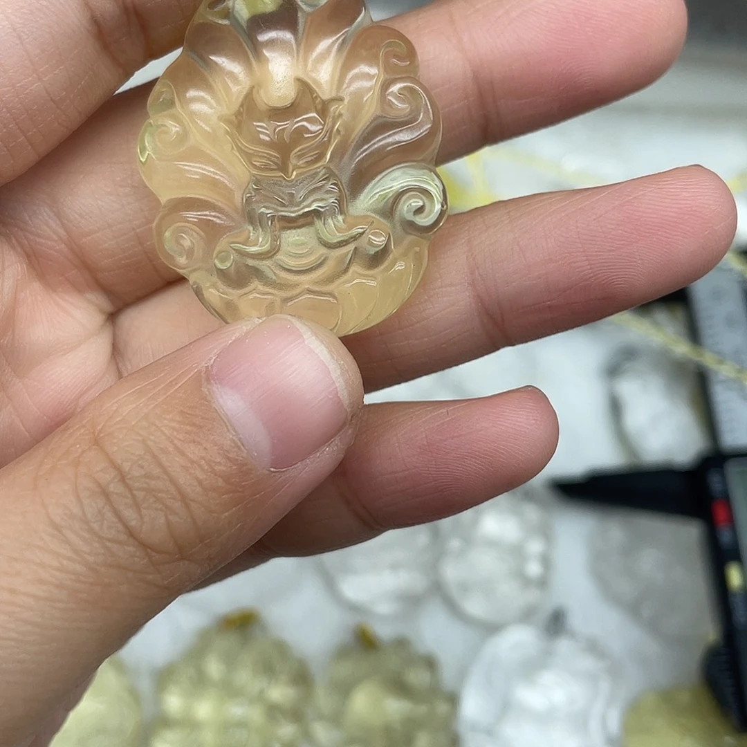 水晶吊坠配件未镶嵌