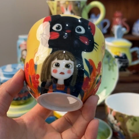 炉景德镇釉下手绘陶瓷