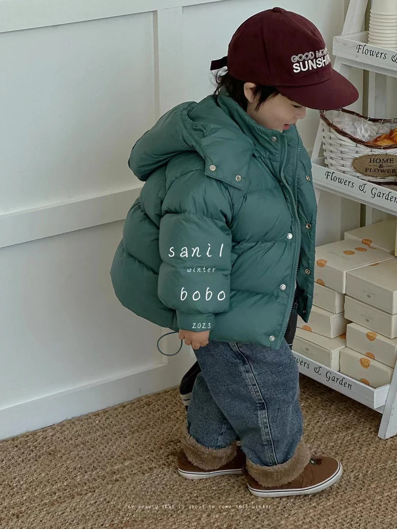 【蜗】净版经典羽绒服（帽子可拆）3715