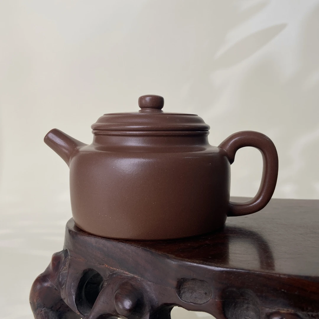 宜兴手工紫砂陶 茶壶GSQ3778-8