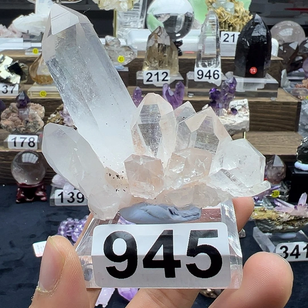 水晶未镶嵌珠宝半成品