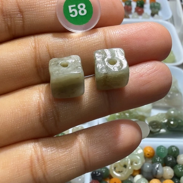 未镶嵌和田玉珠宝半成品