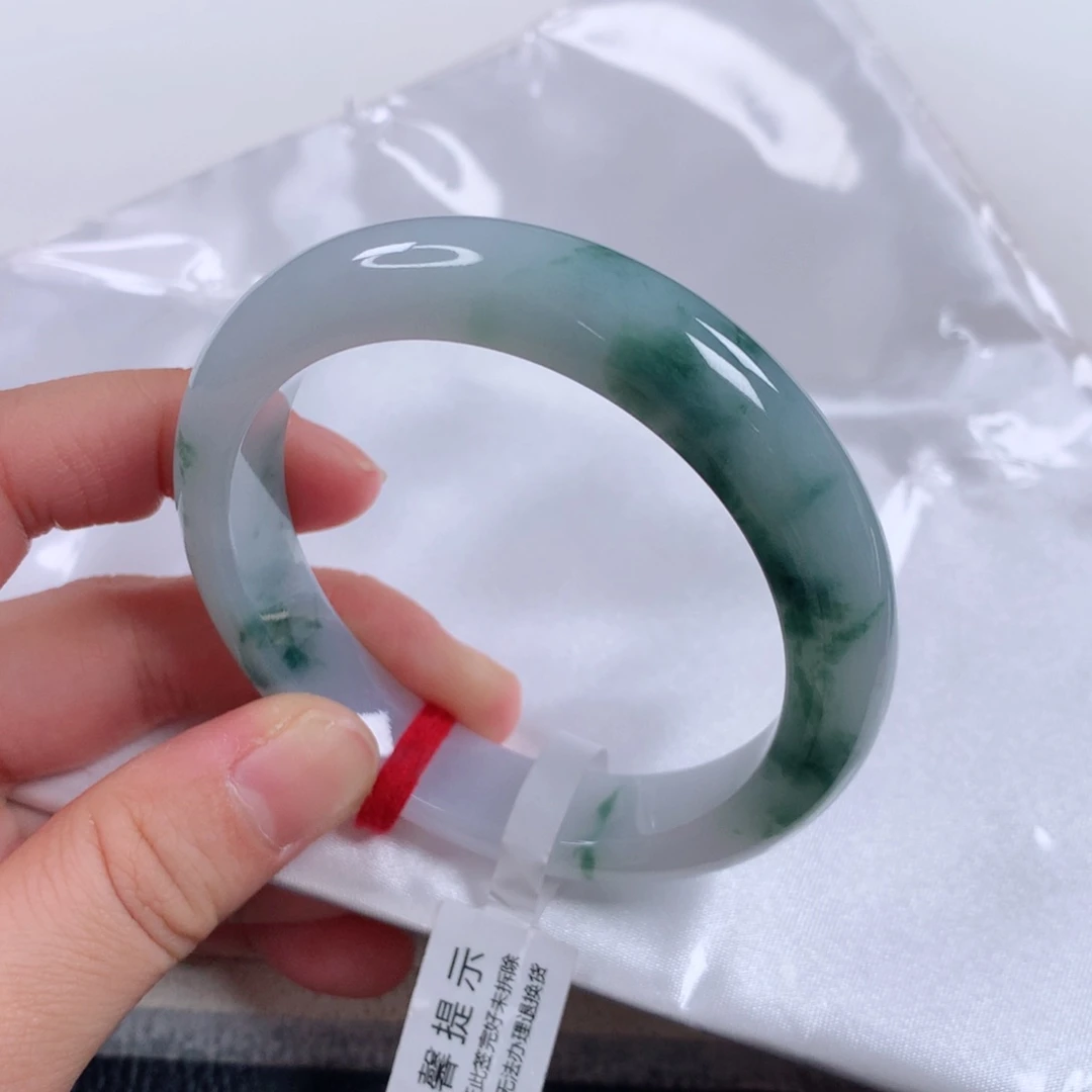 未镶嵌手镯翡翠 正圈飘花②③⑧
