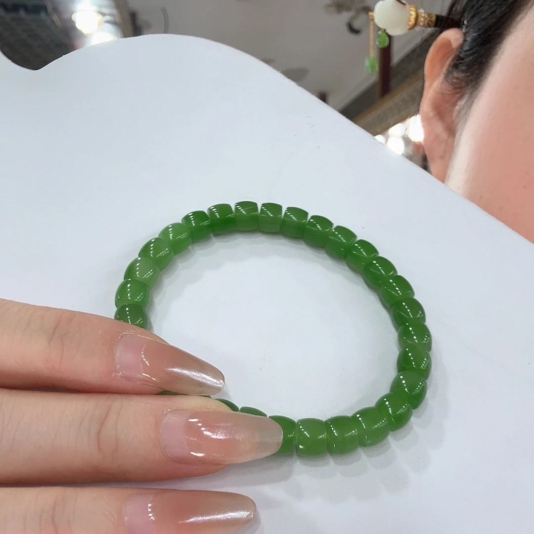 和田玉手串未镶嵌