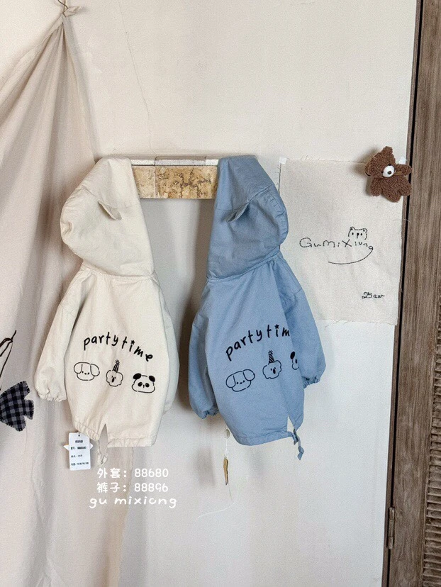 谷米熊-88680-熊趣两面穿外套