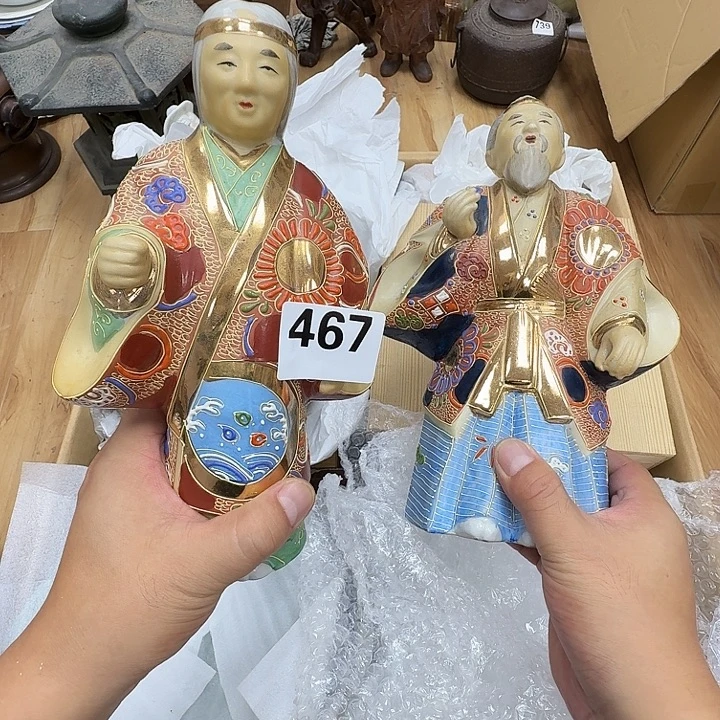 瓷片工艺品摆件瓷器摆件正能量
