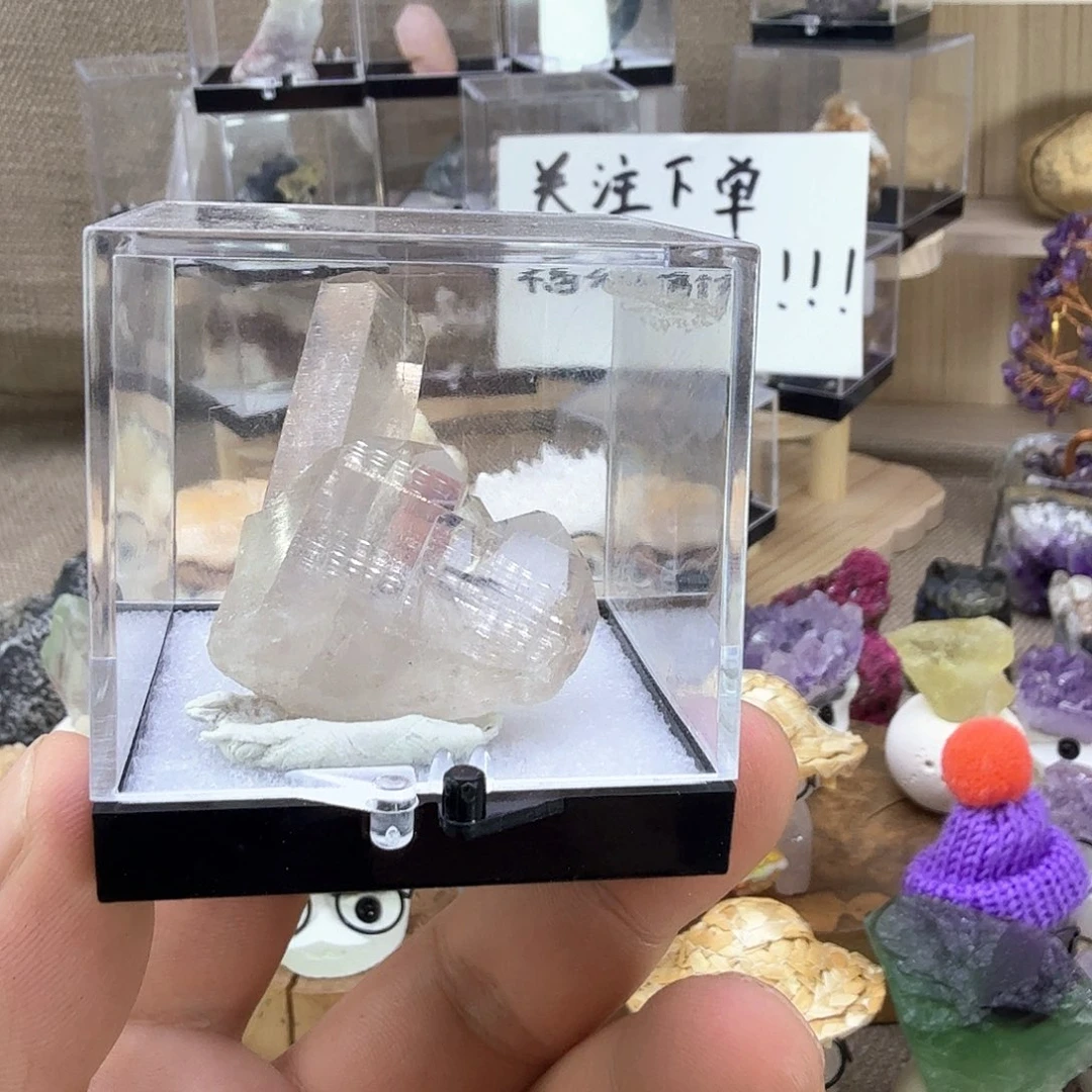 炸***澡紫晶珠宝半成品未镶嵌